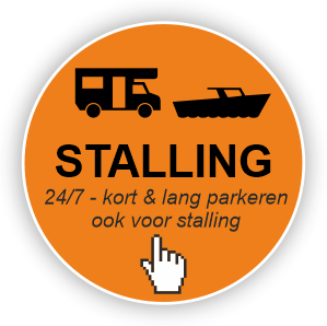 Stalling voor uw camper of boot voor 1 tot 365 dagen