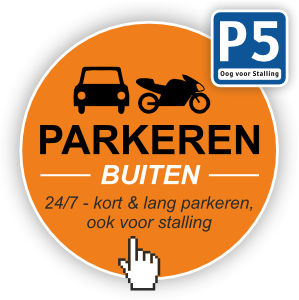 Parkeer nu uw auto of motor op ons BUITENTERREIN voor 1 tot 365 dagen